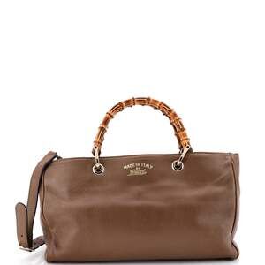 Gucci Bamboo Shopper Tote Leather #255276G11B